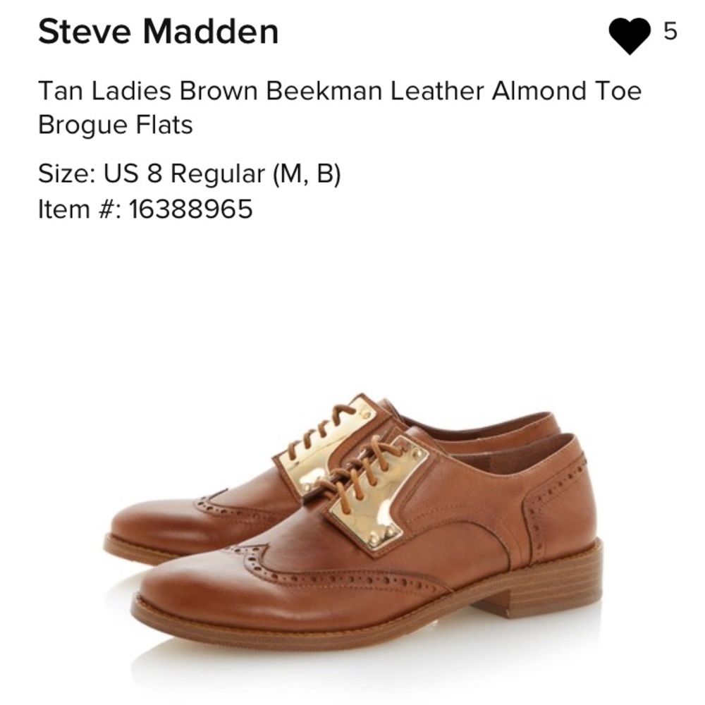 ISO!!! Beekman Almond Toe Brogue Oxfords